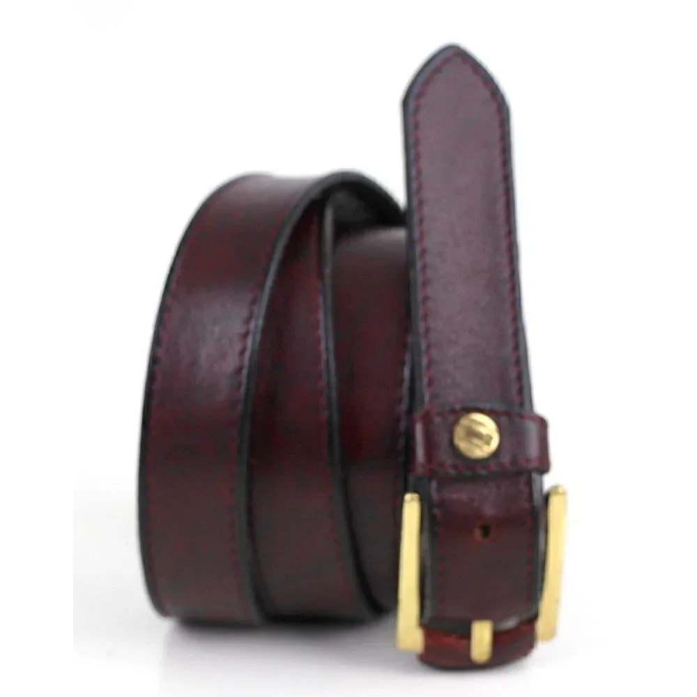 VTG Goldpfeil BROWN GENUINE LEATHER 7/8
